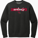 JOHANNESBURG-LEWISTON HIGH SCH CARDINALS <span class="pdp-name-mascot">JOHANNESBURG - LEWISTON CARDINALS</span> District Men's Vintage Wash Fleece Crewneck Sweatshirt Front Thumbnail