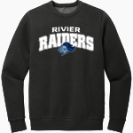 Rivier University Official Store of the Raiders District Men's Vintage Wash Fleece Crewneck Sweatshirt Front Thumbnail