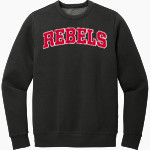 Carroll Rebels <span class="pdp-name-mascot">Carroll</span> District Men's Vintage Wash Fleece Crewneck Sweatshirt Front Thumbnail