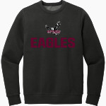 GEORGE STEVENS ACADEMY EAGLES <span class="pdp-name-mascot">GEORGE STEVENS ACADEMY EAGLES</span> District Men's Vintage Wash Fleece Crewneck Sweatshirt Front Thumbnail