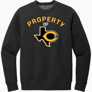 District Men's Vintage Wash Fleece Crewneck Sweatshirt