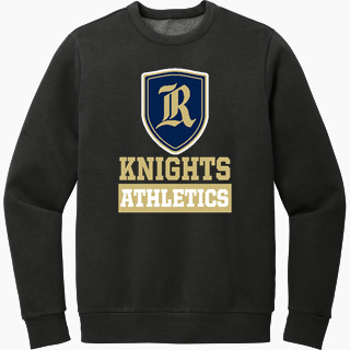 District Men's Vintage Wash Fleece Crewneck Sweatshirt