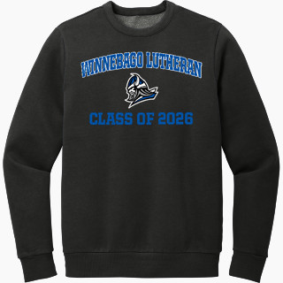 District Men's Vintage Wash Fleece Crewneck Sweatshirt