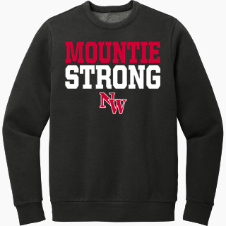 District Men's Vintage Wash Fleece Crewneck Sweatshirt