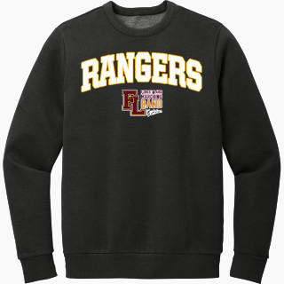 District Men's Vintage Wash Fleece Crewneck Sweatshirt