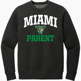 District Men's Vintage Wash Fleece Crewneck Sweatshirt