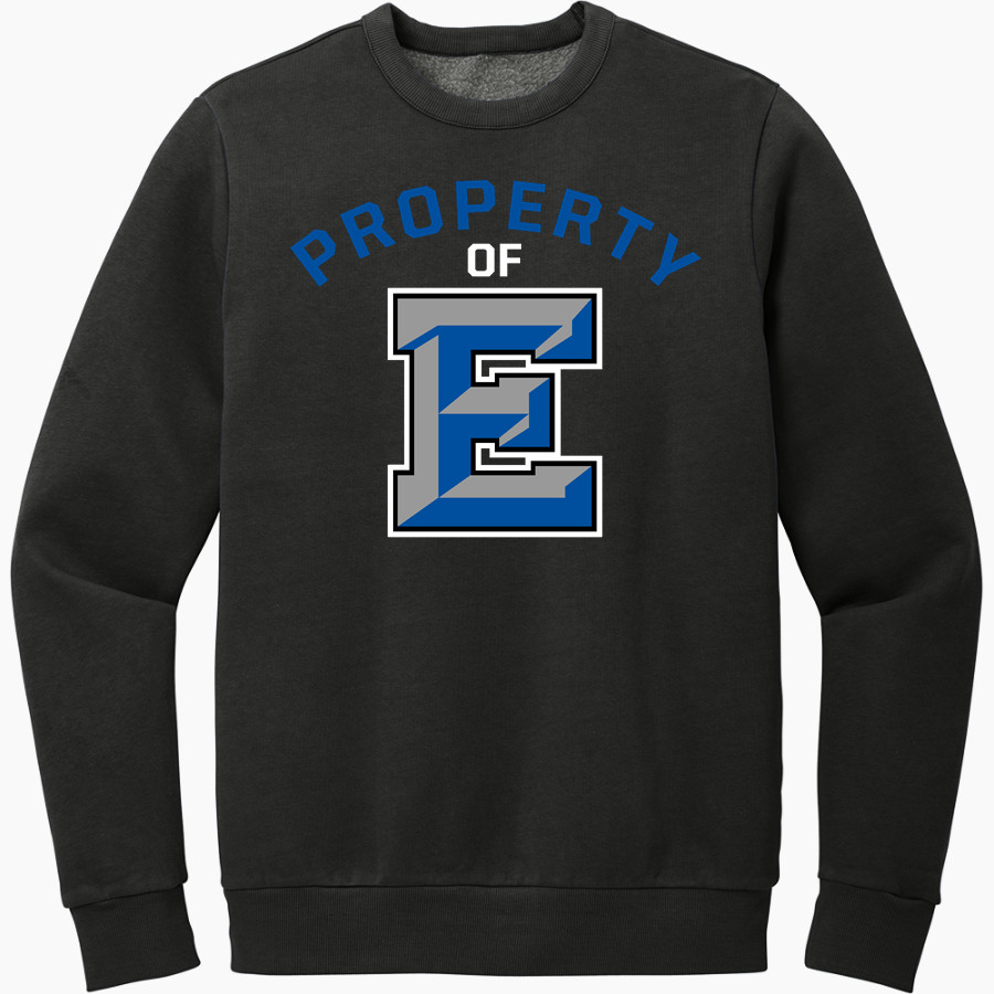 EDEN HIGH SCHOOL BULLDOGS <span class="pdp-name-mascot">EDEN BULLDOGS /LADY</span> District Men's Vintage Wash Fleece Crewneck Sweatshirt
