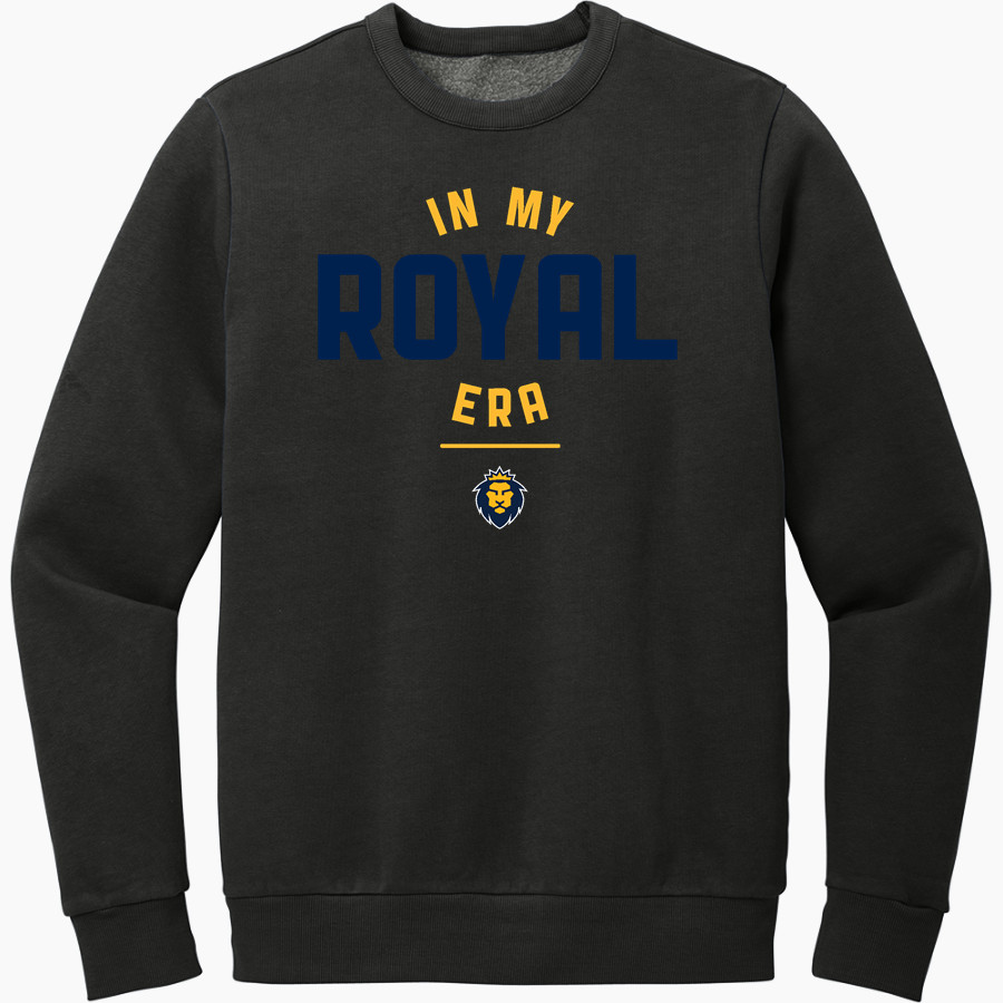 Warner Royals <span class="pdp-name-mascot">Warner Royals</span> District Men's Vintage Wash Fleece Crewneck Sweatshirt