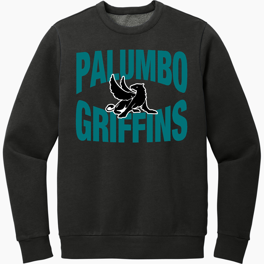 ACADEMY AT PALUMBO HIGH SCHOOL GRIFFINS District Men's Vintage Wash Fleece Crewneck Sweatshirt