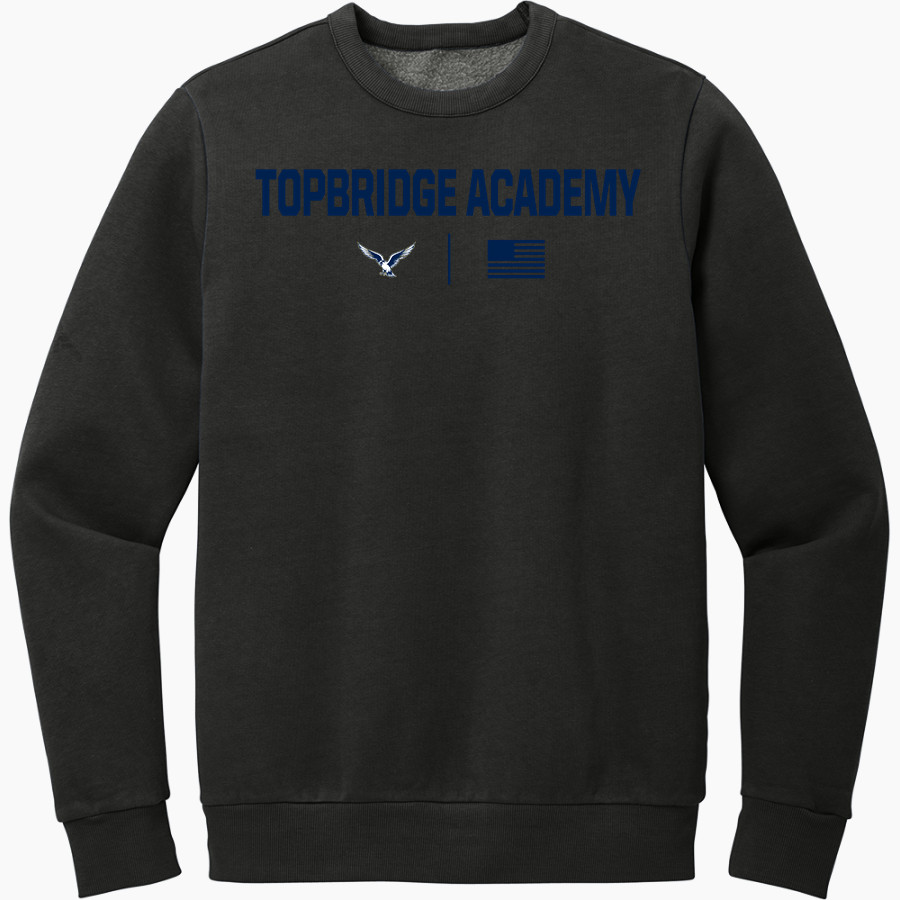 TopBridge Academy Falcons <span class="pdp-name-mascot">TopBridge Academy Falcons</span> District Men's Vintage Wash Fleece Crewneck Sweatshirt