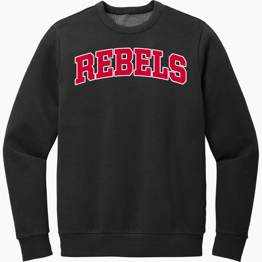 Carroll Rebels <span class="pdp-name-mascot">Carroll</span> District Men's Vintage Wash Fleece Crewneck Sweatshirt