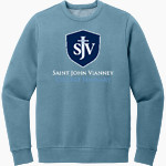 Saint John Vianney Saint John Vianney <span class="pdp-name-mascot">Saint John Vianney College Seminary</span> District Men's Vintage Wash Fleece Crewneck Sweatshirt Front Thumbnail