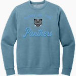 Pearson Panthers <span class="pdp-name-mascot">Pearson School Panthers</span> District Men's Vintage Wash Fleece Crewneck Sweatshirt Front Thumbnail