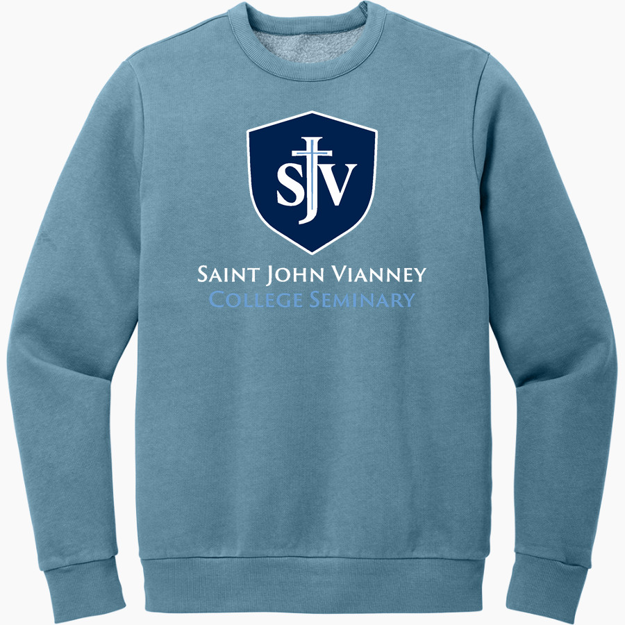 Saint John Vianney Saint John Vianney <span class="pdp-name-mascot">Saint John Vianney College Seminary</span> District Men's Vintage Wash Fleece Crewneck Sweatshirt