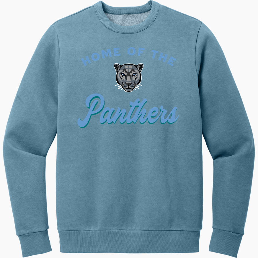 Pearson Panthers <span class="pdp-name-mascot">Pearson School Panthers</span> District Men's Vintage Wash Fleece Crewneck Sweatshirt