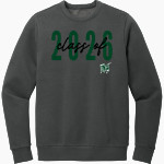 Wisconsin Heights High School Vanguards <span class="pdp-name-mascot">Wisconsin Heights High School</span> District Men's Vintage Wash Fleece Crewneck Sweatshirt Front Thumbnail