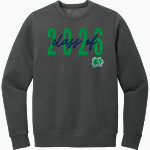 Notre Dame College Prep The Official Online Store <span class="pdp-name-mascot">Notre Dame Dons</span> District Men's Vintage Wash Fleece Crewneck Sweatshirt Front Thumbnail