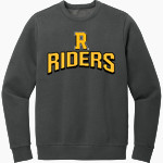 Roosevelt Roughriders <span class="pdp-name-mascot">Roosevelt Riders</span> District Men's Vintage Wash Fleece Crewneck Sweatshirt Front Thumbnail
