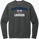 SAINT LAWRENCE CENTRAL HIGH SCHOOL LARRIES District Men's Vintage Wash Fleece Crewneck Sweatshirt Front Thumbnail