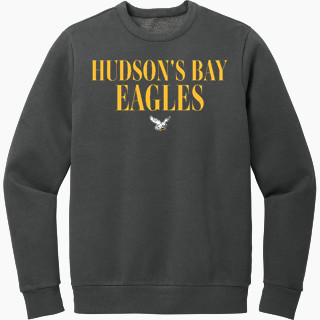 District Men's Vintage Wash Fleece Crewneck Sweatshirt