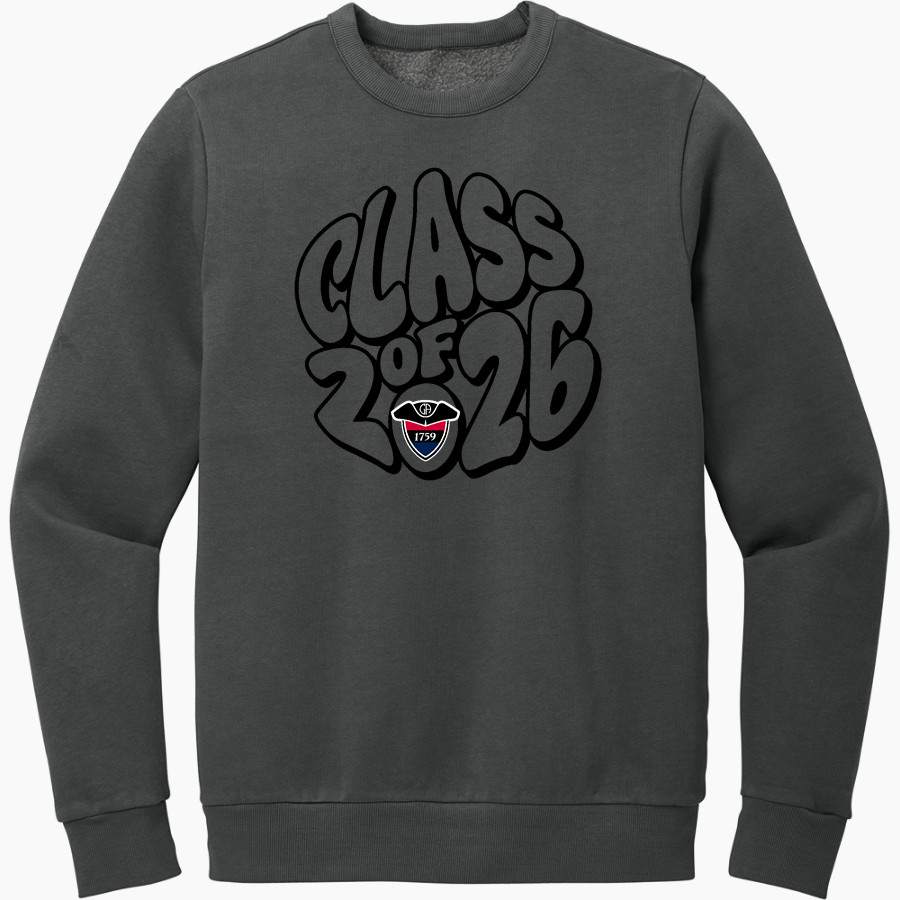 Germantown Academy Patriots <span class="pdp-name-mascot">Germantown Academy Patriots</span> District Men's Vintage Wash Fleece Crewneck Sweatshirt