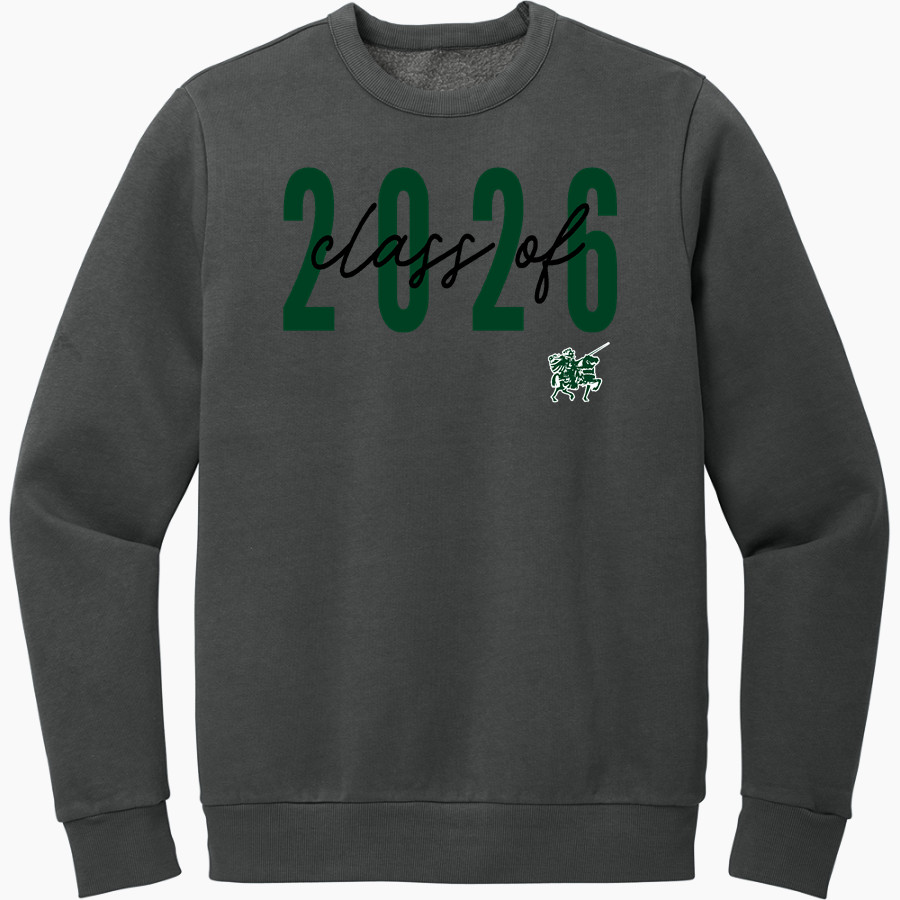 Wisconsin Heights High School Vanguards <span class="pdp-name-mascot">Wisconsin Heights High School</span> District Men's Vintage Wash Fleece Crewneck Sweatshirt