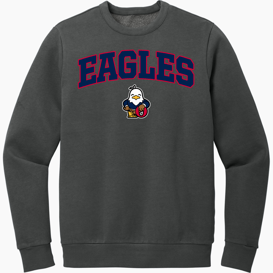 Oswalt Eagles District Men's Vintage Wash Fleece Crewneck Sweatshirt