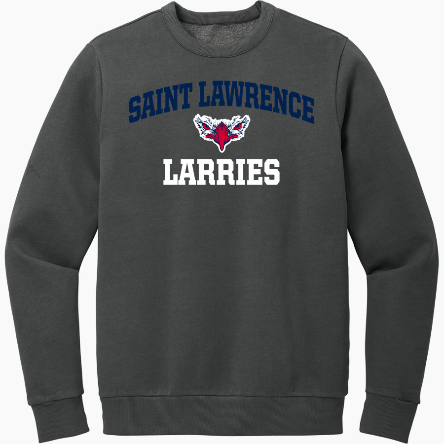 SAINT LAWRENCE CENTRAL HIGH SCHOOL LARRIES District Men's Vintage Wash Fleece Crewneck Sweatshirt