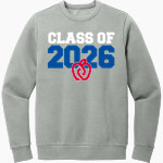 Olathe District Schools School District <span class="pdp-name-mascot">Olathe District S School District</span> District Men's Vintage Wash Fleece Crewneck Sweatshirt Front Thumbnail
