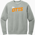 Lewis & Clark College The Official Online Store District Men's Vintage Wash Fleece Crewneck Sweatshirt Front Thumbnail