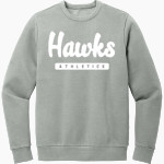 CISTERCIAN PREPARATORY SCHOOL HAWKS <span class="pdp-name-mascot">CISTERCIAN HAWKS</span> District Men's Vintage Wash Fleece Crewneck Sweatshirt Front Thumbnail