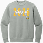Catonsville Comets <span class="pdp-name-mascot">Catonsville Comets</span> District Men's Vintage Wash Fleece Crewneck Sweatshirt Front Thumbnail