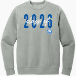 Crow Tigers <span class="pdp-name-mascot">Crow Middle School Tigers</span> District Men's Vintage Wash Fleece Crewneck Sweatshirt Front Thumbnail