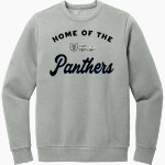 Zion Lutheran School Panthers District Men's Vintage Wash Fleece Crewneck Sweatshirt Front Thumbnail