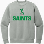 SETON HIGH SCHOOL SAINTS <span class="pdp-name-mascot">SETON SAINTS</span> District Men's Vintage Wash Fleece Crewneck Sweatshirt Front Thumbnail