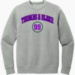 Thomas A Blake None District Men's Vintage Wash Fleece Crewneck Sweatshirt Front Thumbnail