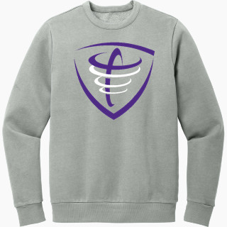 District Men's Vintage Wash Fleece Crewneck Sweatshirt