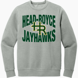 District Men's Vintage Wash Fleece Crewneck Sweatshirt