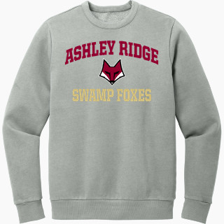 District Men's Vintage Wash Fleece Crewneck Sweatshirt