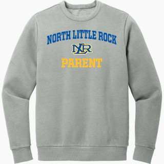 District Men's Vintage Wash Fleece Crewneck Sweatshirt