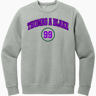 District Men's Vintage Wash Fleece Crewneck Sweatshirt