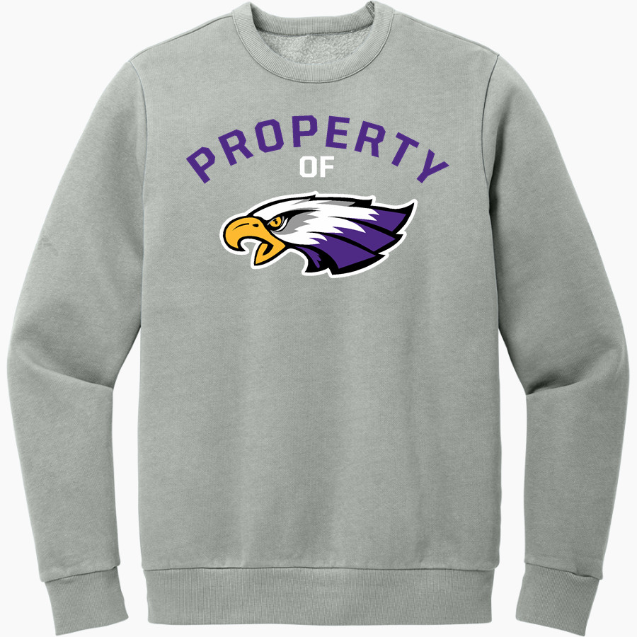 RED WING HIGH SCHOOL WINGERS <span class="pdp-name-mascot">RED WING WINGERS</span> District Men's Vintage Wash Fleece Crewneck Sweatshirt