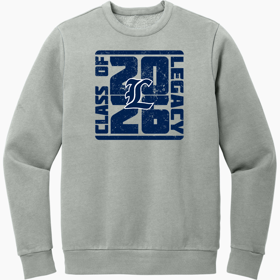 Legacy Eagles <span class="pdp-name-mascot">Legacy Charter Eagles</span> District Men's Vintage Wash Fleece Crewneck Sweatshirt