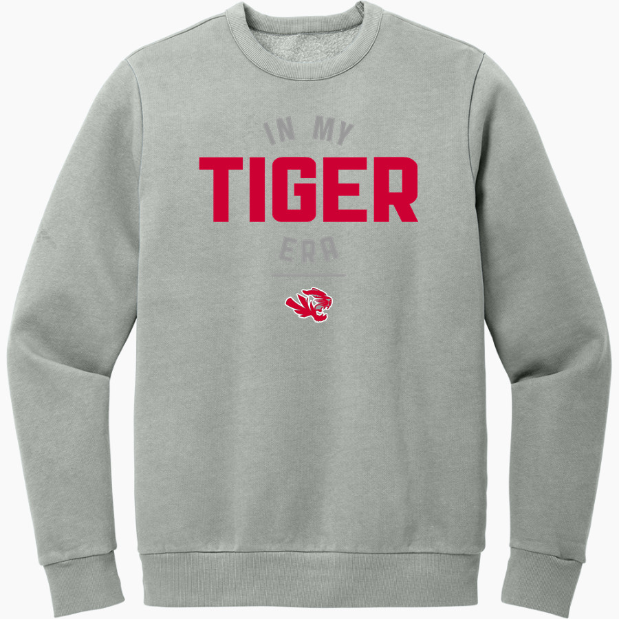 FISHERS HIGH SCHOOL TIGERS <span class="pdp-name-mascot">FISHERS TIGERS</span> District Men's Vintage Wash Fleece Crewneck Sweatshirt