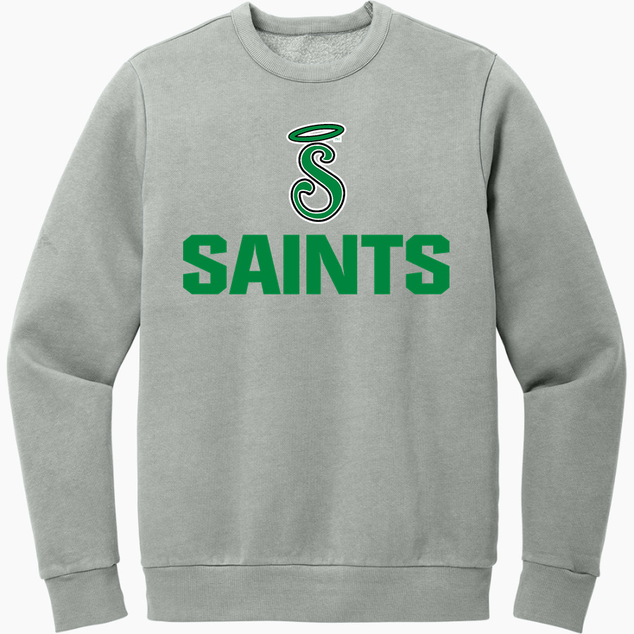 SETON HIGH SCHOOL SAINTS <span class="pdp-name-mascot">SETON SAINTS</span> District Men's Vintage Wash Fleece Crewneck Sweatshirt