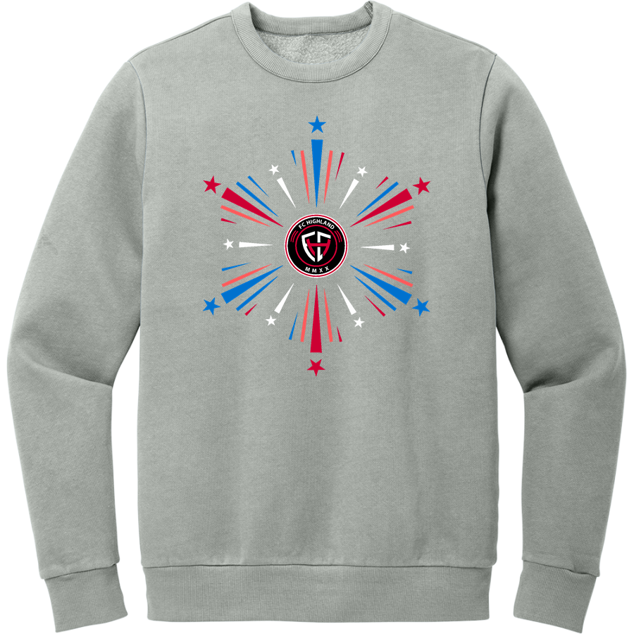 F.C. HIGHLAND F.C. HIGHLAND <span class="pdp-name-mascot">F.C. HIGHLAND</span> District Men's Vintage Wash Fleece Crewneck Sweatshirt