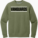 Wisconsin Heights High School Vanguards <span class="pdp-name-mascot">Wisconsin Heights High School</span> District Men's Vintage Wash Fleece Crewneck Sweatshirt Front Thumbnail
