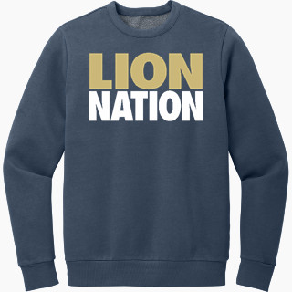 District Men's Vintage Wash Fleece Crewneck Sweatshirt