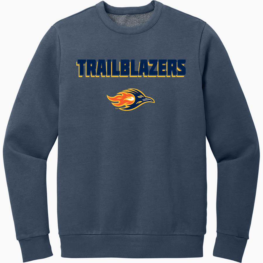 Paul Duke STEM Trailblazers <span class="pdp-name-mascot">Paul Duke High School Trailblazers</span> District Men's Vintage Wash Fleece Crewneck Sweatshirt