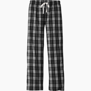 District Women's Flannel Plaid Pant